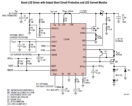 Linear LT3796 100V LED���Ʒ���