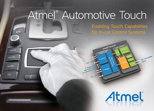 Atmel�l������܇�d����ϵ�y��������܇�J�CmaXTouch����