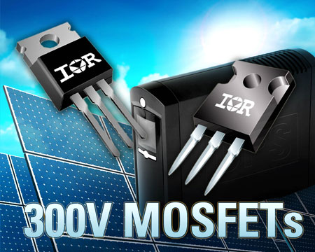 IR �Ƴ����л��ʌ�ͨ����ȫ��300V����MOSFET