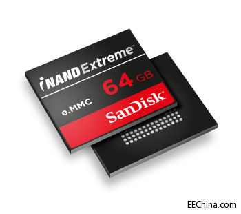 SanDisk�Ƴ���һ�� iNAND Extreme Ƕ��ʽ�W��P