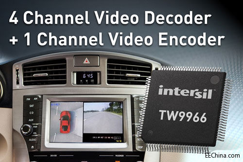 Intersil�Ƴ��׿�����܇��360�ȭh(hu��n)��Ӱ��Ć�оƬ��ͨ��ҕ�l��a��