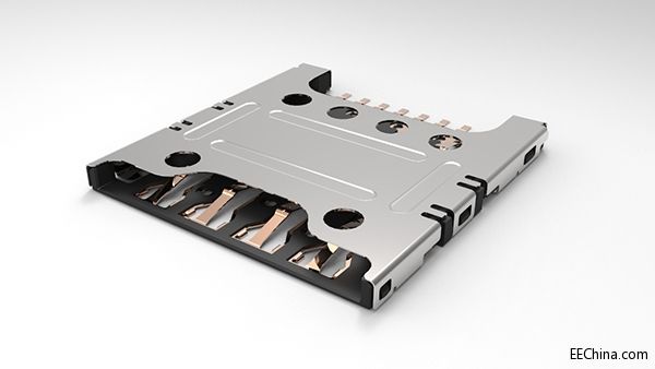 TE CONNECTIVITY�Ƴ��m�����֙C��1.18���׷��β��ʽMICRO-SIM���B����