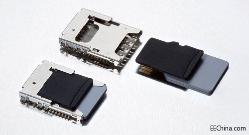 Molex�l�� microSD/micro-SIM �M��ʽ�B���������θ������ߴ��С