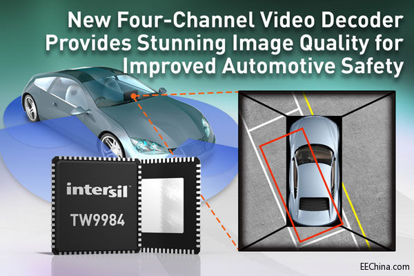 Intersil�Ƴ�������ͨ��ҕ�l��a����ͨ�^�ṩ�O�шD���|������������܇��ȫ��