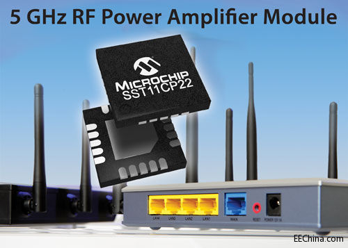 Microchip�Ƴ�802.11ac Wi-Fi�˜ʵ�5GHz����ģ�K���UչWLAN����
