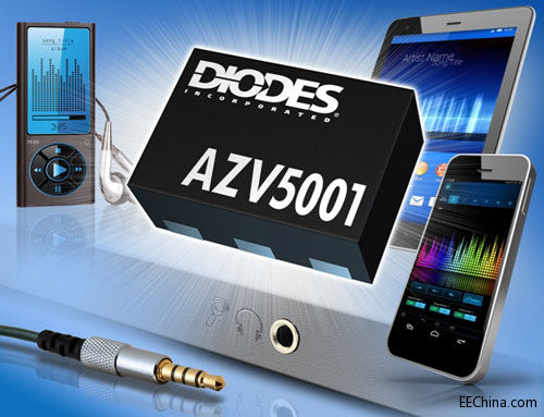 Diodes���Ƴ����C�z�yIC AZV5001���͹��ʼ�΢�ͷ��b�_�����C�z�y���ϳɱ�Ч��