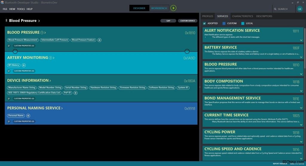 Bluetooth Developer Studio��ʽ��l�����������W���²���