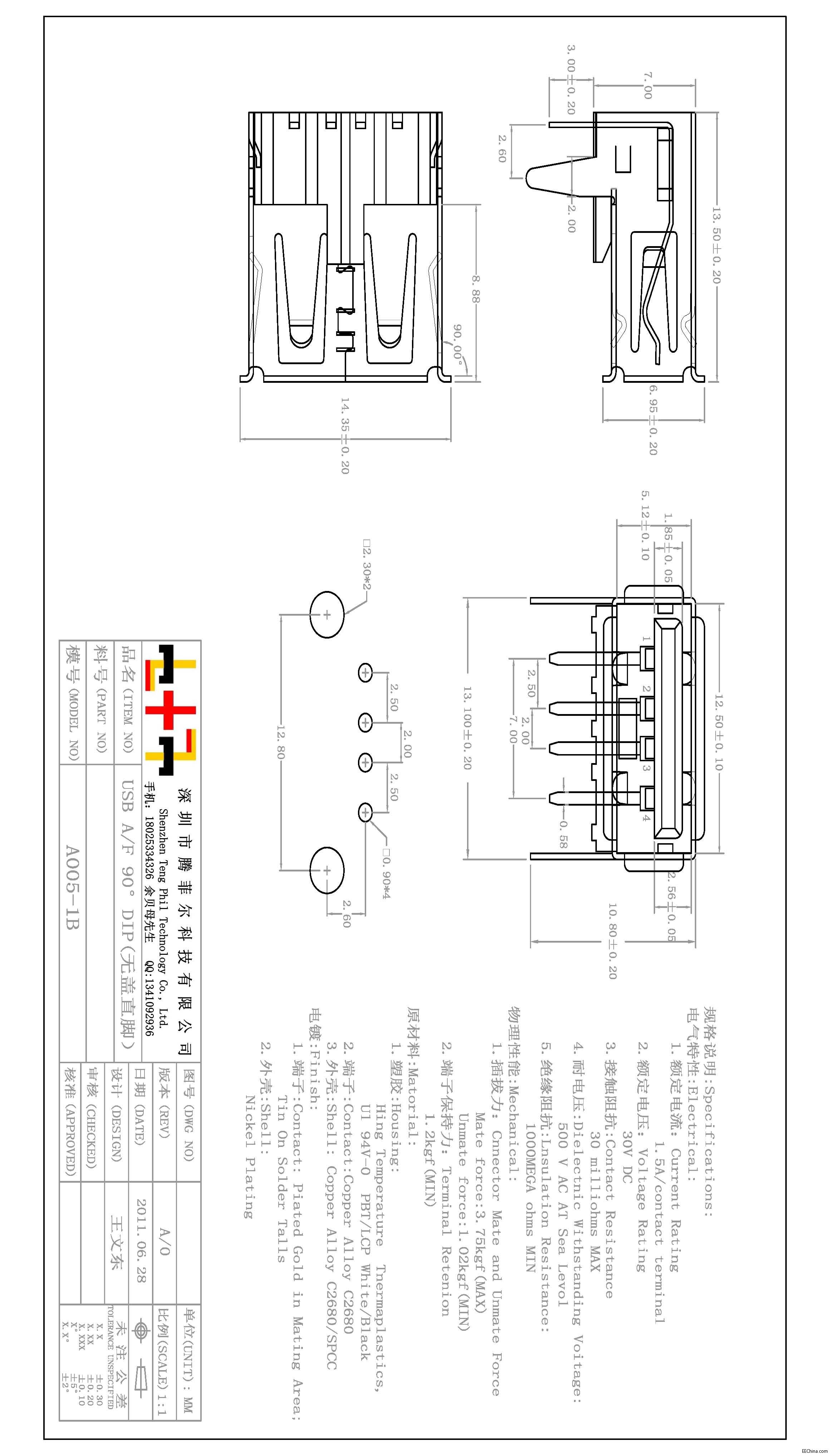 USB AF 90��DIPҎ��D