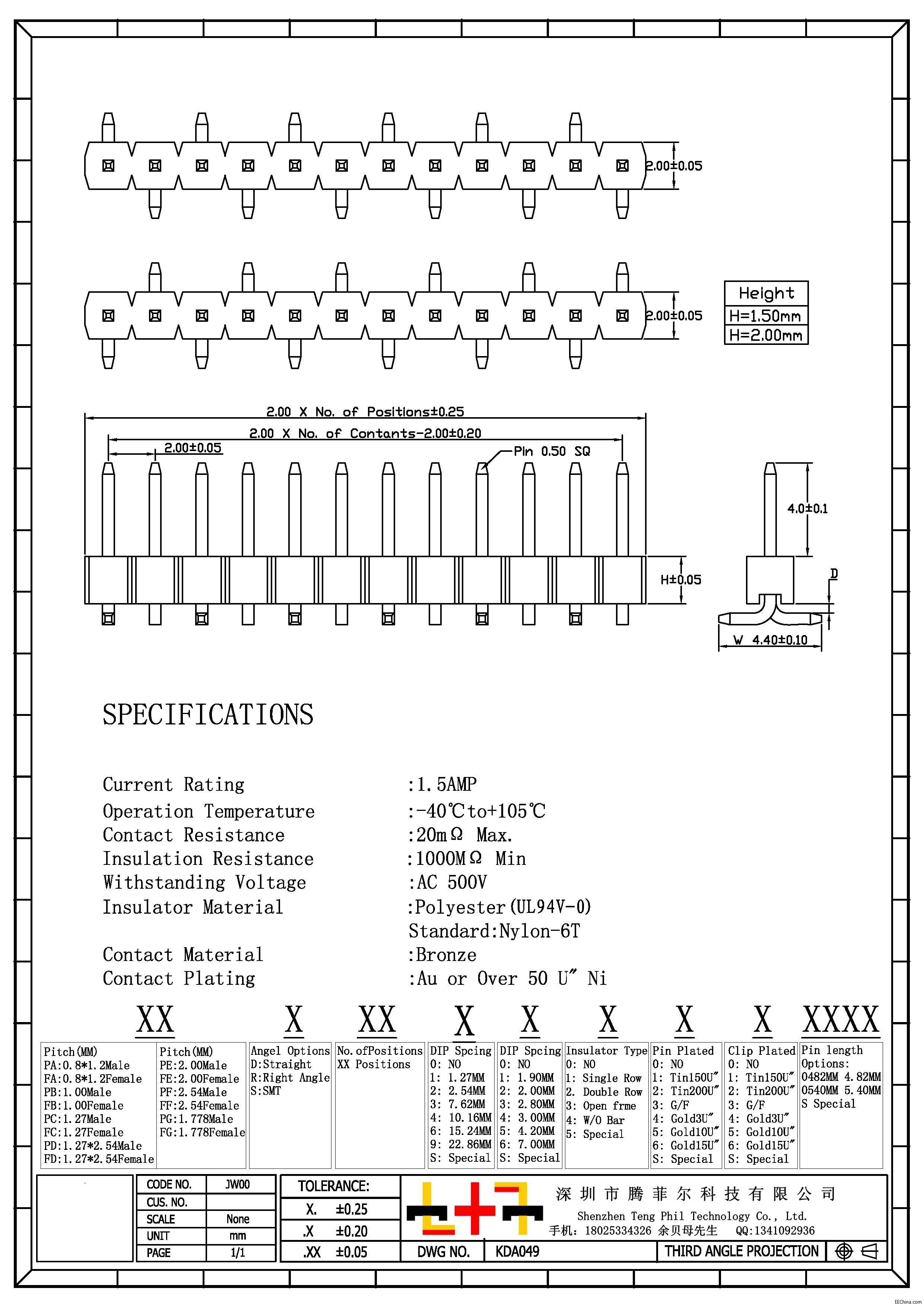2.0MM����SMT���Ҏ���