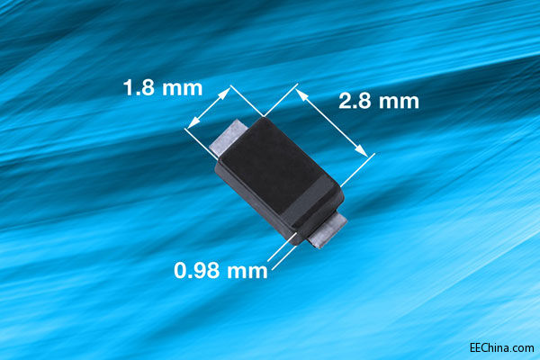 Vishay �Ƴ��m���ڱ�yʽ��ӮaƷ�����ɵ���400W��ӿ���¿�TVS���o���O��