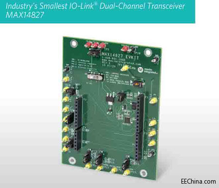 Maxim�Ƴ��I�ȳߴ���С��IO-Link�հl������Ч���ͳ��^50%�Ĺ���