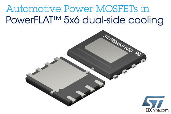 ST�Ƴ�5x6mm�p��ɢ��΢�ͷ��b��܇������MOSFET��