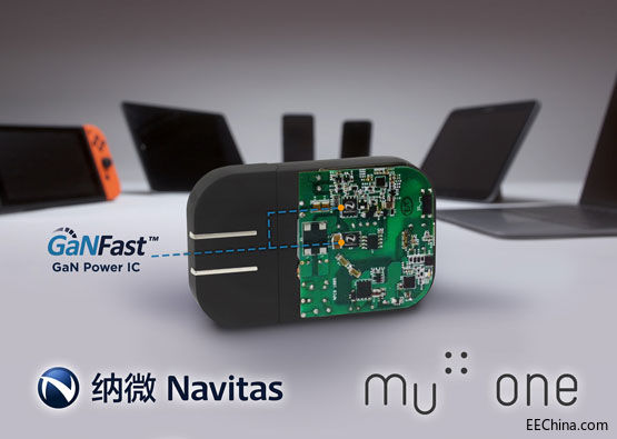 ���ü{΢GaN����IC�ĳ���45W�Դ�m�������У���ȃH14mm