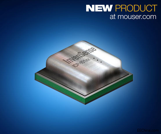 �Q(m��o)�ɂ�؛InvenSense ICP-10100��ˮ�͵͹���MEMS���������ṩ���_�ĉ����͜ض��x��(sh��)