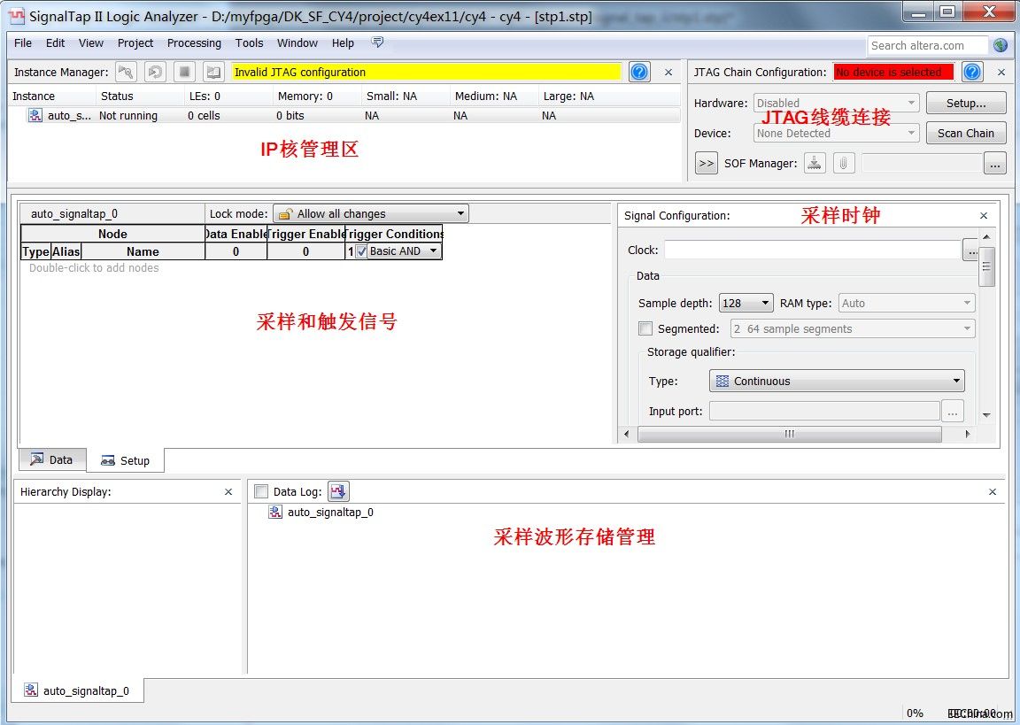 �¸ҵ�о�������DAltera FPGA�B�d75������SignalTap II�ĳ����y���{ԇ֮SignalTap I