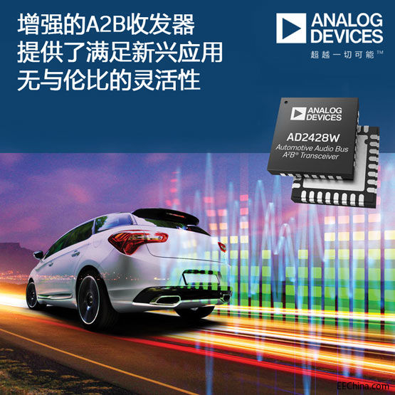 ADI��˾������A2B�հl(f��)�������d��(y��ng)���ṩ�o�c���ȵ��`����