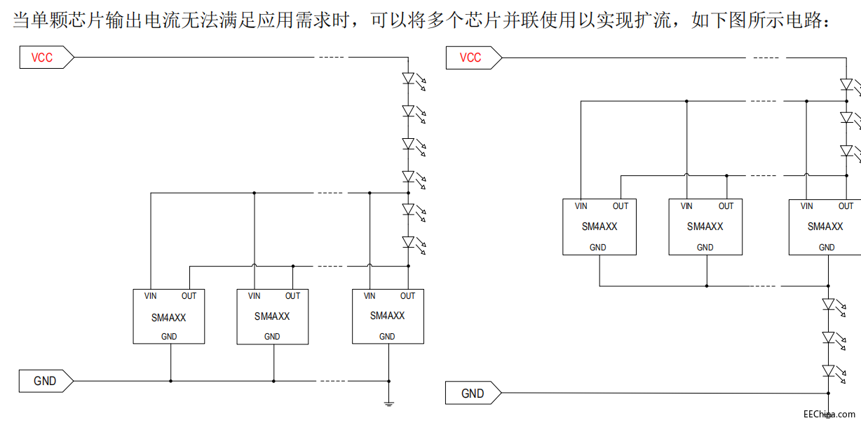 SM4AXXT_V1.2�͉��􎧾�(xi��n)�Ժ����(q��)��(d��ng)����15mA-60mA��������оƬ�a(ch��n)Ʒ��ϵ�Б�(y��ng)��