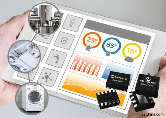 Microchip�Ƴ��͹���1.8V�ضȂ�����ϵ�У��ɱO�ض���λ�õĜض�