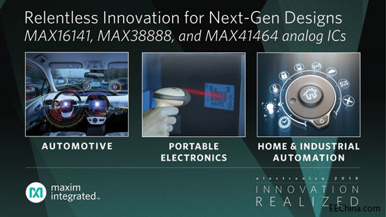 Maxim������Ԅӻ�����܇�͂����Դϵ�y�Ƴ�������ģ�MIC