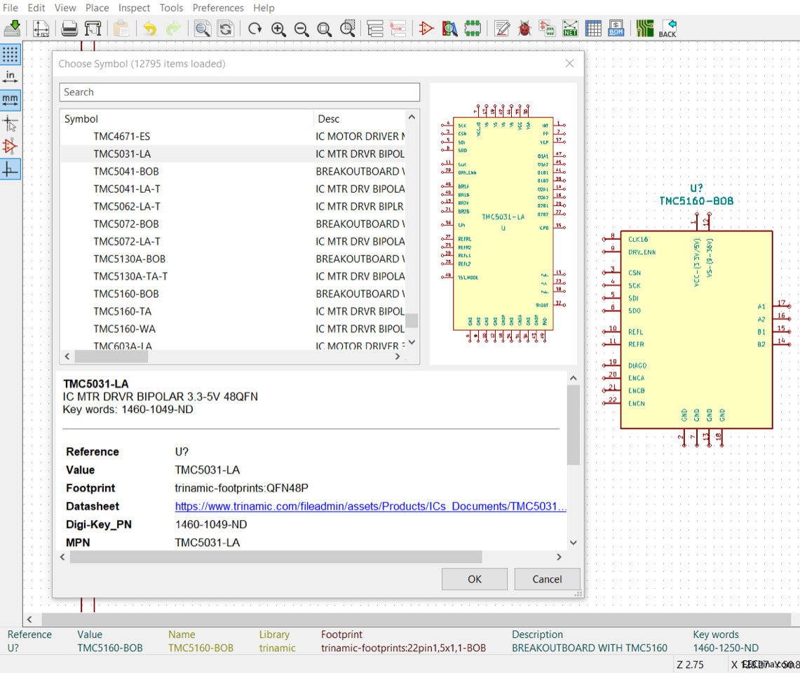 Digi-Key �Ƴ����������� KiCad �Y�ώ�