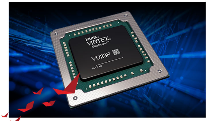 Xilinx�����W�ʹ惦���ك����Ƴ�ȫ�� Virtex UltraScale+ VU23P FPGA