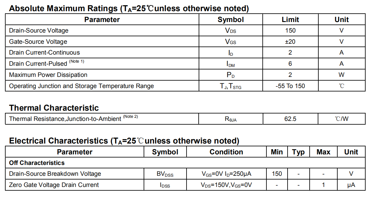 SL2N15 100V2A 260���W��N�ϵ�MOS�� SOT23-3L