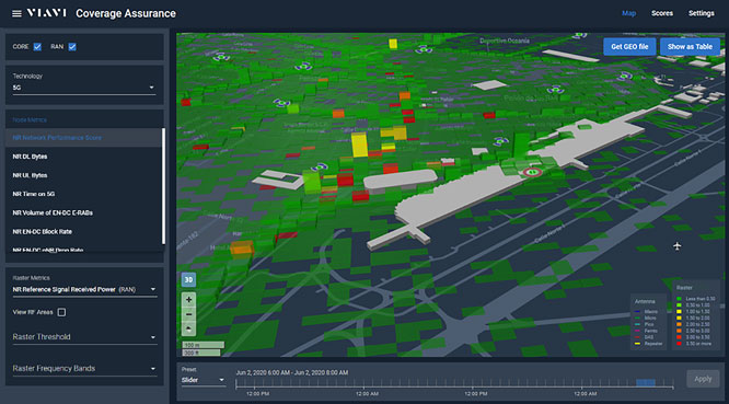 �ƿ�5G�W�j��VIAVI�Ƴ��m����5G�W�j��3D������λ��Q����