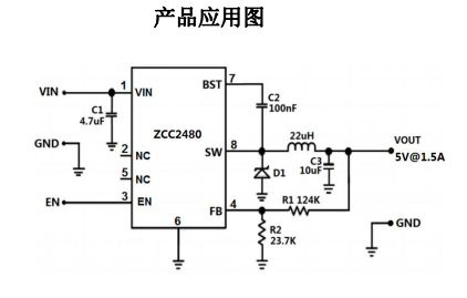 80V�͉�  DCDC��������оƬZCC2480