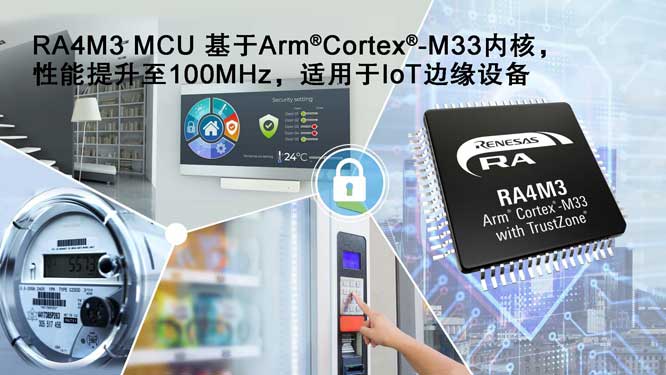 ���_����Ƴ��m���ڹ��I�c���W���õ�RA4M3 MCU�aƷȺ���Uչ��Arm Cortex�Ⱥ�MCU�aƷ����
