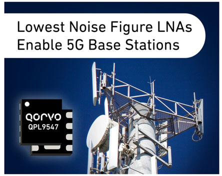 Qorvo �Ƴ��I���I�ȵĵ���ϵ��LNA��֧��5G��վ����