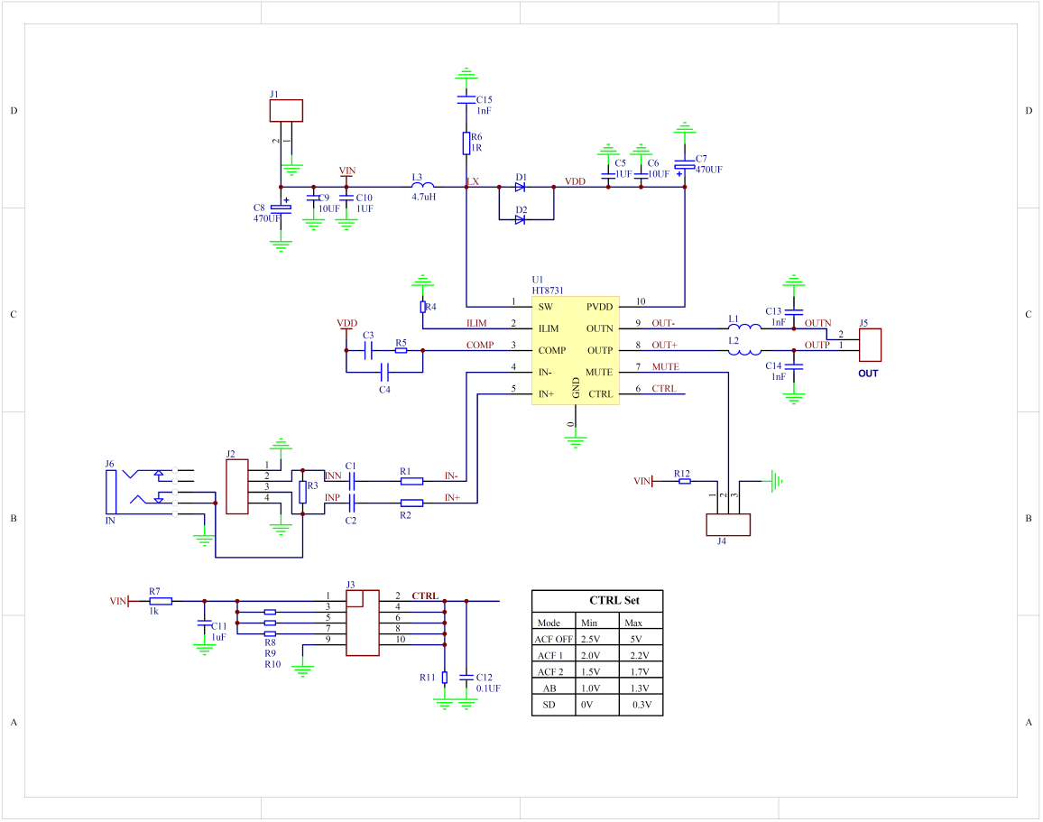 HT8731 �ι���3.7V�������m���ӑB����15W����F����l����IC��Q����