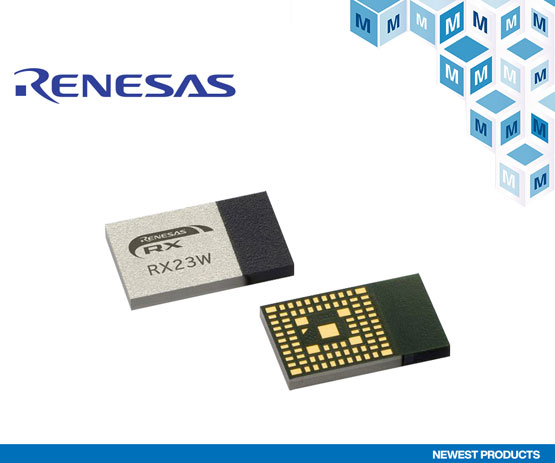 �Q���_��Renesas RX23W�͹����{��ģ�K �����Wϵ�y�����ṩ֧��