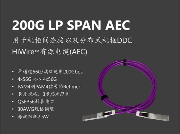 Credo ��Դ��|��AEC���aƷ���������³ɆT���ڶ���HiWire SPAN AEC