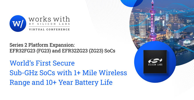 Silicon Labs��ȫ�������Ƴ���ȫSub-GHzƬ��ϵ�y(t��ng)���o����ݔ���x���^1Ӣ�늳؉������^10��