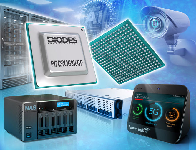 Diodes Incorporated �Ƴ��� PCI Express 3.0 ����ГQ����׌�OӋ���`���ԣ�߀�߂����M���Դ��������