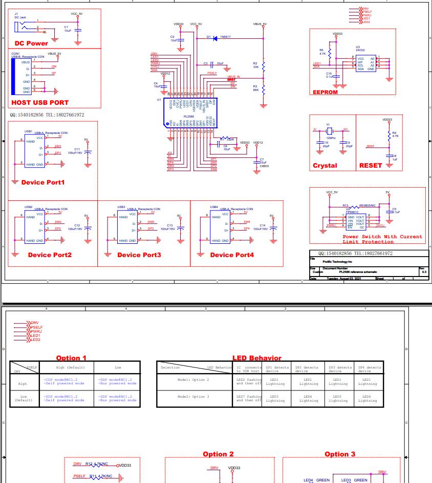 PL2586�·�OӋ|PS2586ԭ��D|����USB2.0HUB������оƬ�����·