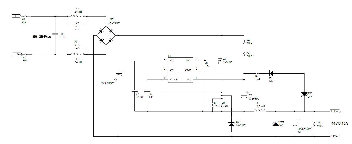 LED�Դ�(q��)��(d��ng)IC/NU311(��늉�AC-DC��