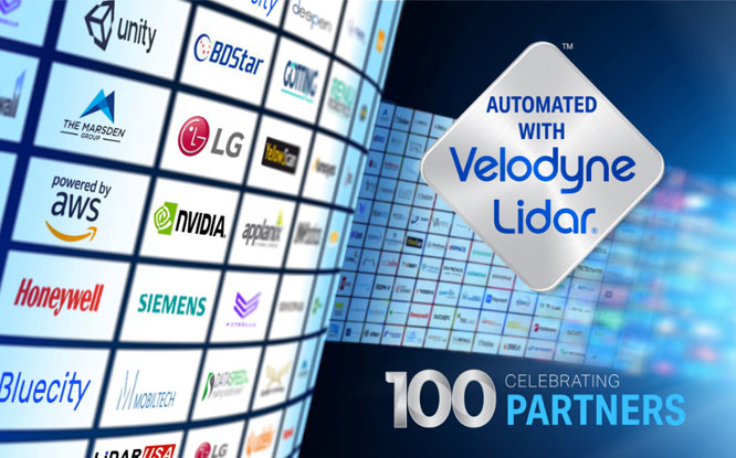 Automated with Velodyne�Ŀ�����B(t��i)�������U��100��