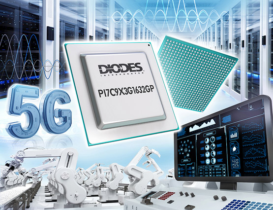 Diodes ��˾�� 32 ͨ�� PCIe 3.0 ����ГQ��֧���ȳ��������C�B�ӹ���