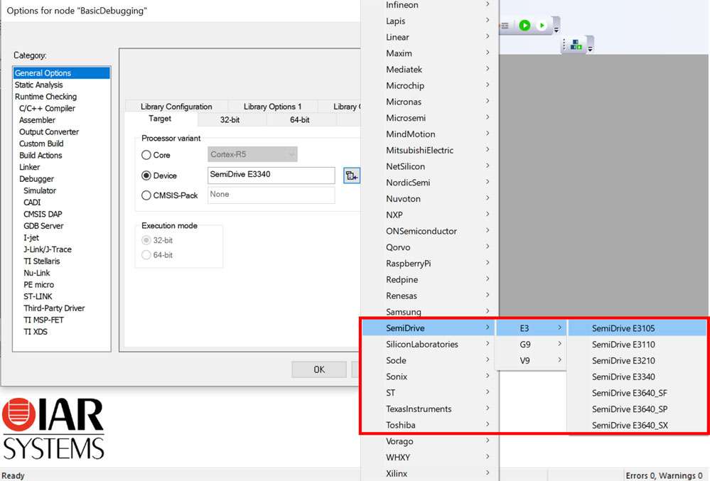 IAR Embedded Workbench for Arm�����_�l�h����ȫ��֧��о�Y�Ƽ�9ϵ��SoC��E3ϵ��MCU