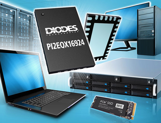 Diodes ��˾ 1.8V PCIe 4.0 ReDriver �����L PCB ��·�L�ȣ�ͬ�r��������������