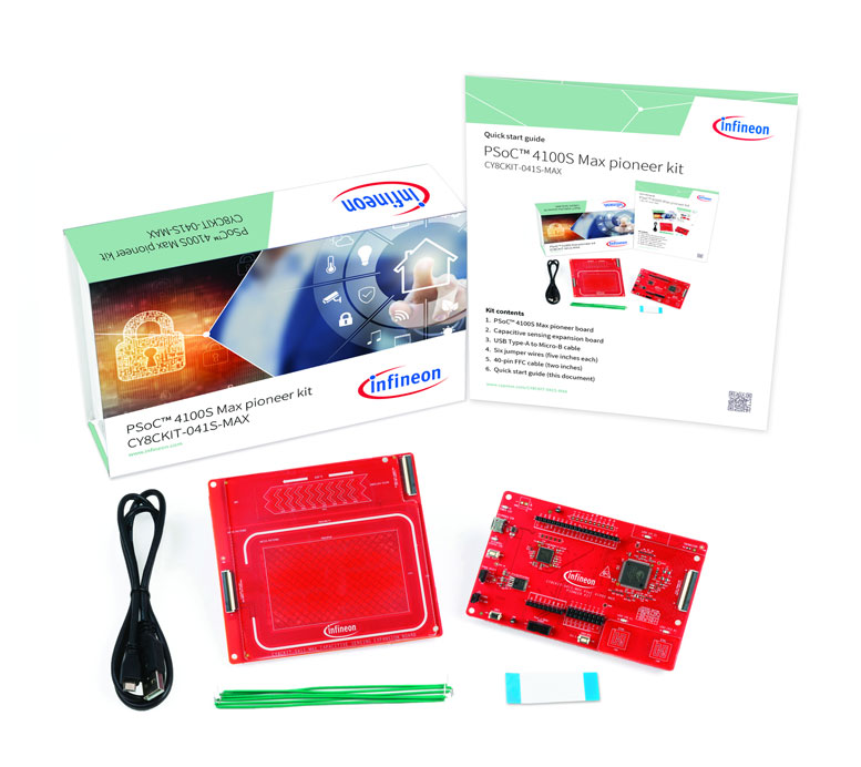 Ӣ�w���Ƴ�֧�ֵ����CAPSENSE���g��PSoC 4100S Max���Ը��������ܺ͸��͵Ĺ����c�ɱ��M���˙C�������õ�����