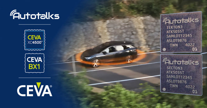 CEVA��Autotalks�U�����  �B�ք���ȫ���ׂ�5G-V2X��Q����