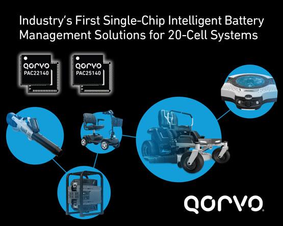 Qorvo PAC ϵ���ṩ�I(y��)���׿� 20 ��Ԫ����늳ع����оƬ��Q����