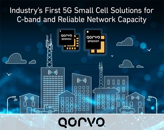 Qorvo® ���� 5G С�ͷ�C��վ�Ƴ��I���׿� C �l�� BAW ��ͨ�V�������_�P/LNA ģ�K