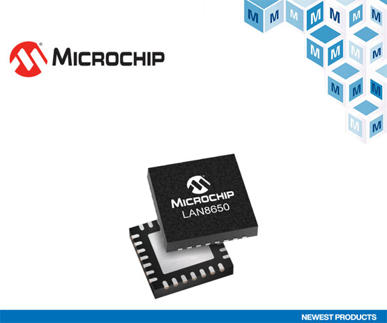 �Q������_���m����܇�c���I���õ�Microchip Technology LAN8650��LAN8651�Ό���̫�W���Q�C