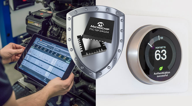 Microchip�Ƴ�PIC18-Q24 ϵ�І�Ƭ�C  ���������a��ȫ���O���˜�