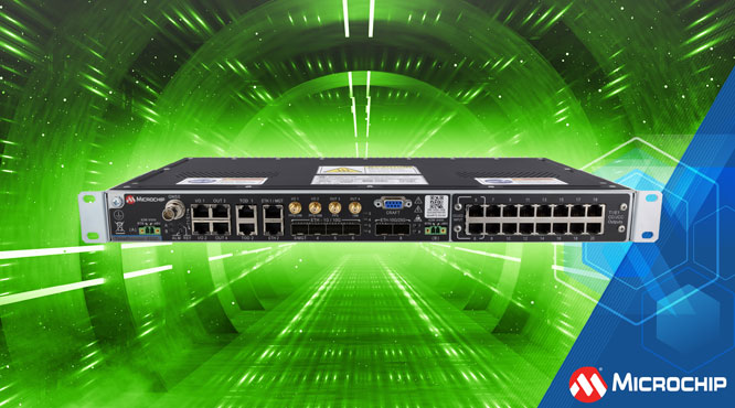 Microchip�Ƴ��I(y��)���׿��ṩ���_25 Gbps���پW(w��ng)�j(lu��)�ӿڵ����r犮a(ch��n)ƷTimeProvider 4500ϵ��