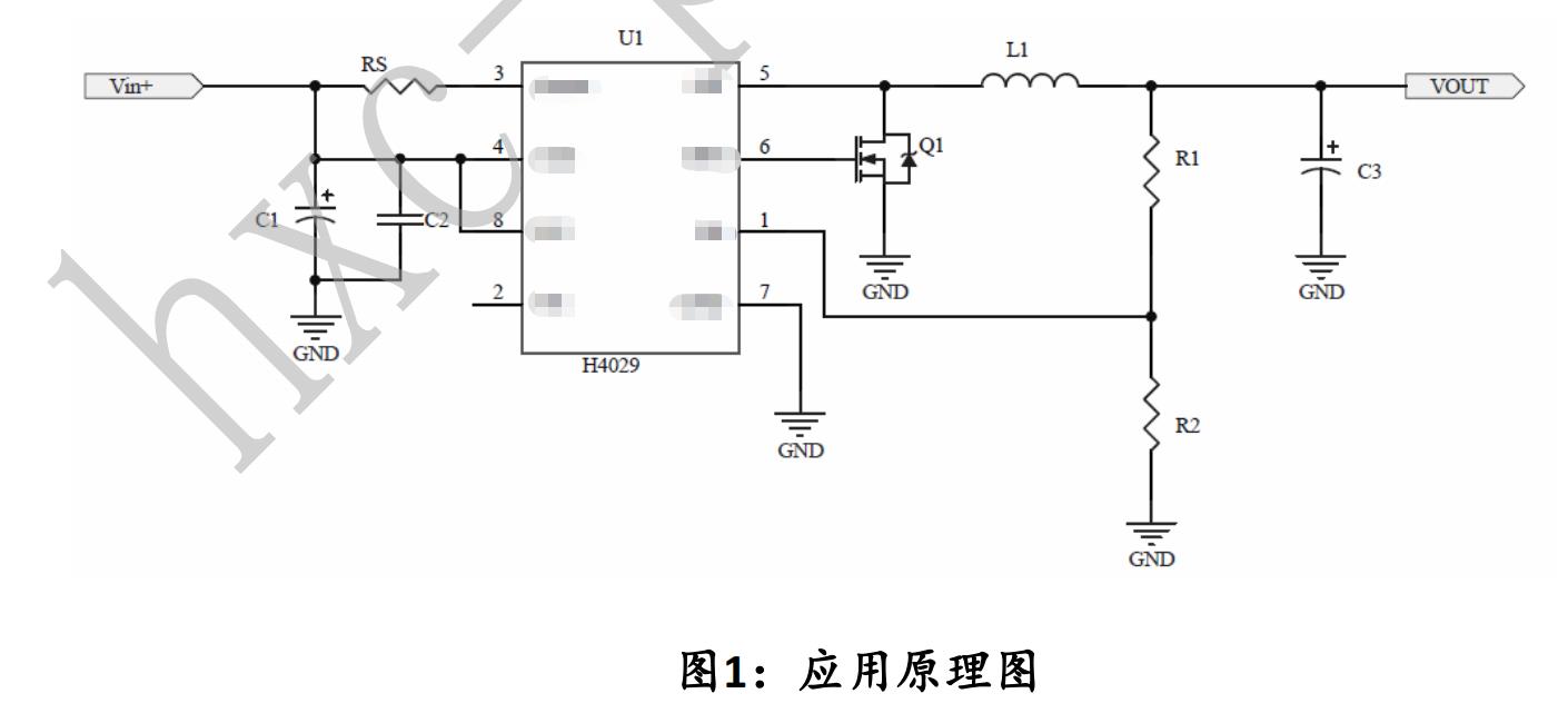 ͬ������܇���Դģ�K24V�D12V2A����оƬH4029 �����a 100KHz�l��
