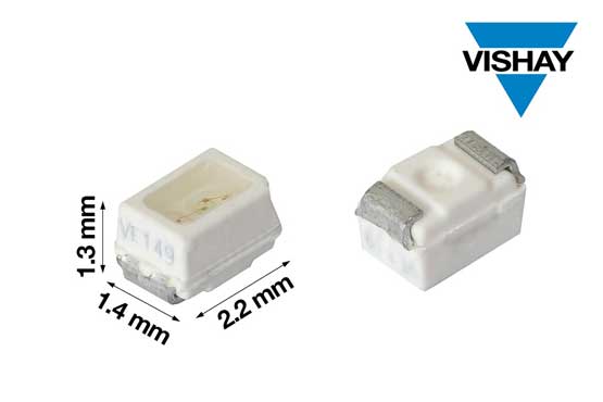 Vishay�Ƴ�MiniLED���b������С���{ɫ�ͼ��GɫLED